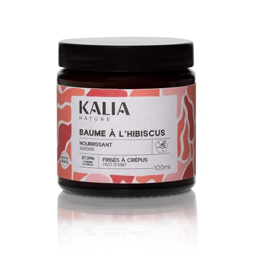 Baume à l'Hibiscus Kalia Nature soin sans rinçage pour nourrir les cheveux crépus et frisés