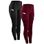 9017 Yoga Pant 2 Pack:black,red