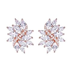 Clear Rose Gold-Tone