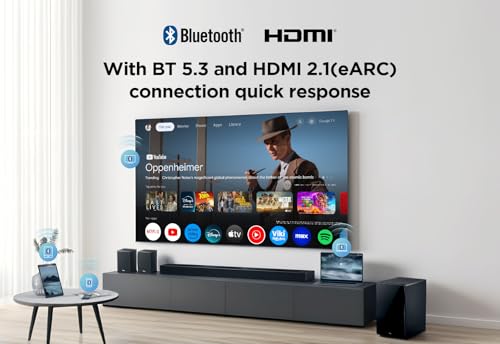 Soundbar + Subwoofer Tcl Q85H - 11