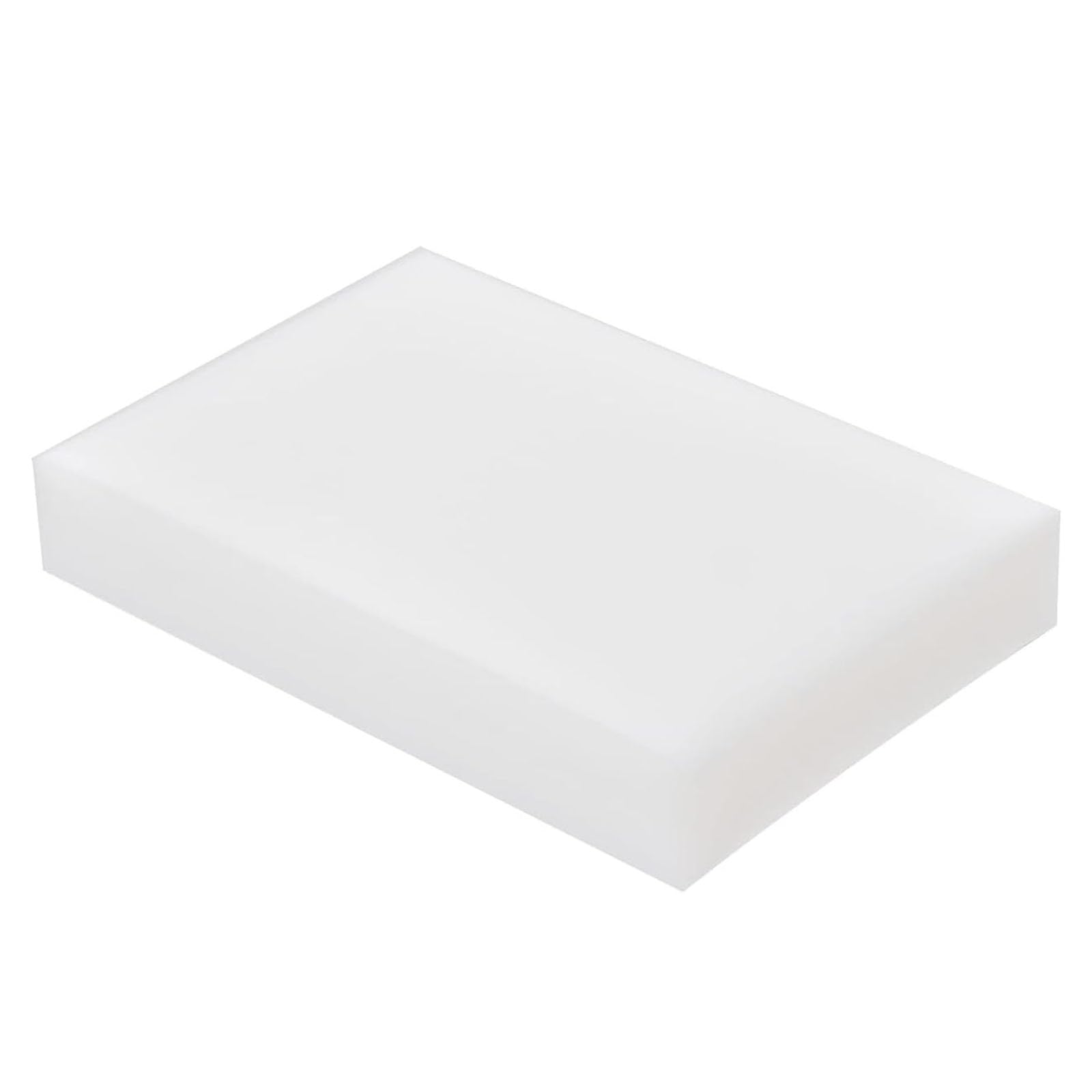 Lastra Quadrata in Nylon Bianco 300×400×10 Mm - 300×400×30 Mm Adatto per Lavorazioni Fai da Te, Parti Meccaniche E Modellismo,300×400×30mm