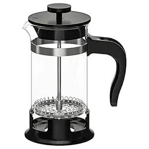 Ikea Stainless Steel/Glass Comfy Coffee/Tea Maker - 0.4 l (13.5 oz) - Sold By Stockland (202.978.49)