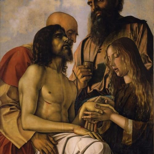 『Giovanni Bellini, Compianto sul Cristo morto anno 1475 (circa)』のカバーアート
