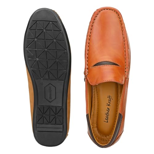 Image of Leatherkraft Mens Lk Eye Loafer Flat