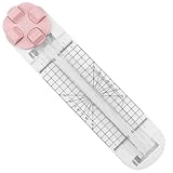 【Graduation claire】La plaque de pression transparente et la base de ce massicots sont dotées de graduations claires pour une mesure et un alignement faciles et précis. La base comporte également des marquages ​​d'angle de 45° à 90°, permettant de réaliser des coupes à angle droit ou en biseau sans rapporteur