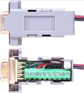 SDB9TSFE DB9 female breakout board with enclosure