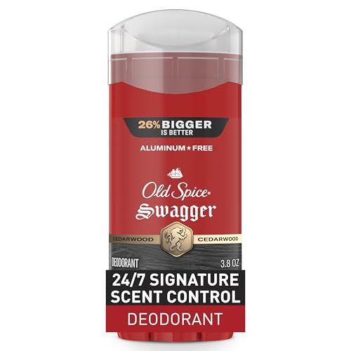 Old Spice Aluminum Free Deodorant for Men, 24/7 Protection to Eliminate Odors, 24/7 Freshness &...