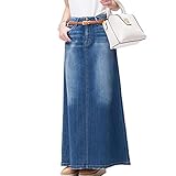 jeansrock schwarz ❤【Komfortabel】Dieser Jeansrock für Damen besteht aus hochwertigem Jeans-Baumwollstoff und ist leicht, weich und angenehm zu tragen in jeder Jahreszeit.