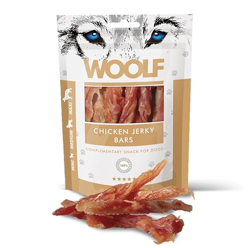 Snacks Naturales para Perros | Barritas De Pollo Sin Conservantes | Chuches Perros Naturales - Dog Treats Saludables con Proteínas Y Vitaminas Esenciales | 100g