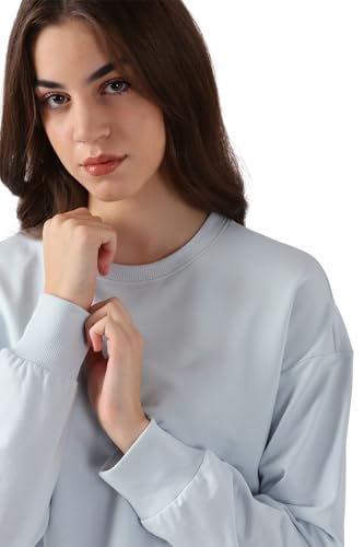 Image of Van Heusen Cotton Women Round Neck Sweatshirt