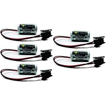 5PC Mitsubishi Replacement ER17330V/3.6V,A6BAT-MRBAT Battery 3.6V PLC
