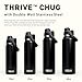 CamelBak Thrive Chug Insulated Stainless Steel Water Bottle Black, 32oz