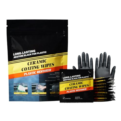 Toallitas Para Limpiar Interior Del Coche | Limpiador De Recubrimientos Para Vehículos,Toallitas Eficaces Limpieza Automotriz Restauración Cuadro De Mandos Y Cuero - Para Camiones, SUVs, Autocaravanas
