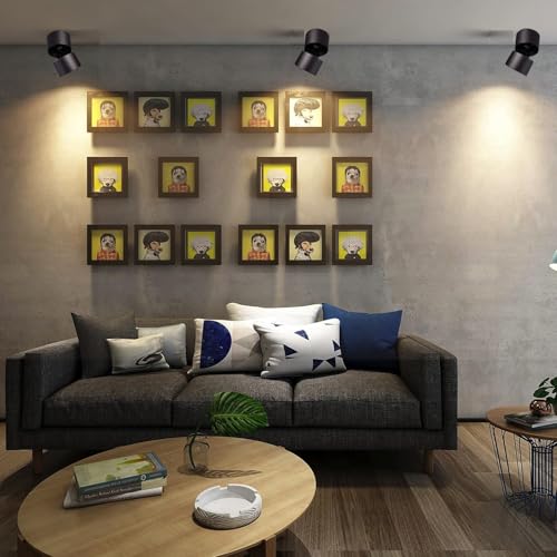 Image of Groeien 18W LED |360Rotatable Surface Light | COB Black Body Cylindrical Surface Light for Living Room, Corridor, Kitchen, Home, Office, Showroom, Indoor & Outdoor Lighting(Warm White)