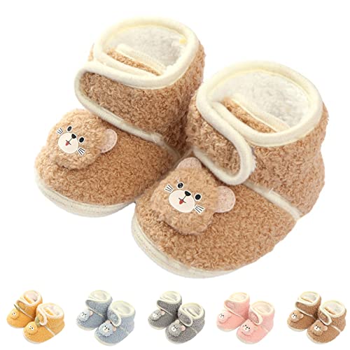Generic Infant Cute Cartoon Socks Shoes Baby Boys and Girls Flat Cotton Shoes Hook Loop Warm Comfortable Shoes Baby Shoes3