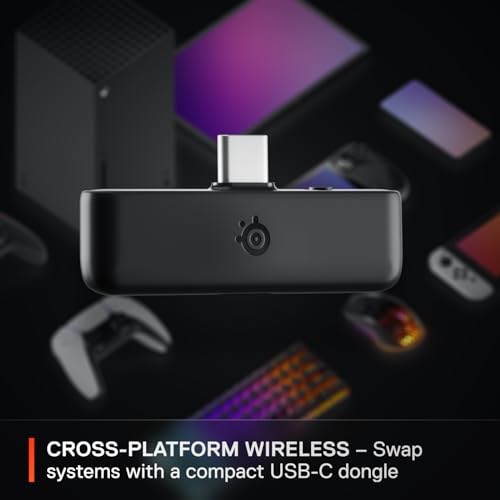 SteelSeries Arctis Nova 5X Wireless Multi-System Gaming Headset — Neodymium Magnetic Drivers — 100+ Audio Presets — 60 HR Battery — 2.4GHz or BT — ClearCast Gen2.X Mic — Xbox, PC, PS, Switch, Mobile - image 7