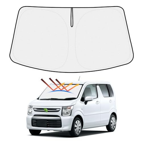 Amazon.co.jp: 【ハンドル日よけカバー付き】Mozan スズキ ワゴンR