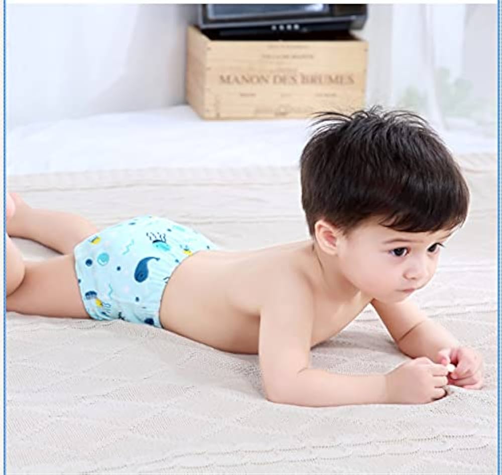 2025 Upairy Training Pants For Boys Girls, Upairy Potty Training Underwear, Absorbent Toddler Pee Pant Breathable Washable 4pcs J Small