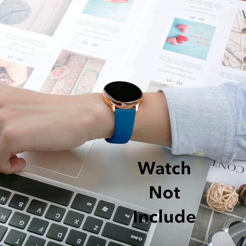 Image of Soft Silicone Strap Replacement Band for Apple || Realme || Boat || Noise || Fireboltt || Amazfit || Samsung || Oneplus Smart Watch Straps