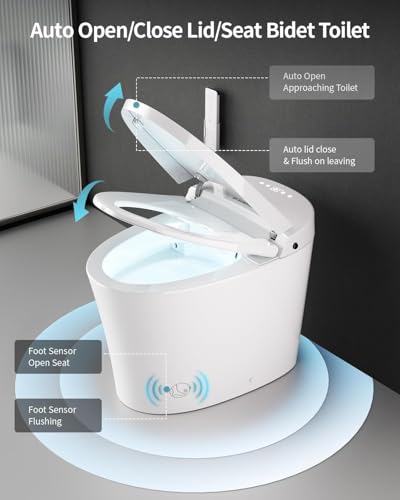 Smart Toilet Automatic Flush System