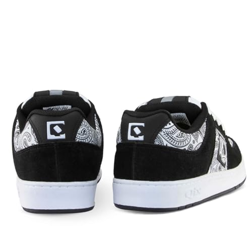 Tênis Qix Skate 90's Og - Diversas Cores - Qix (Branco/Preto, BR, Adulto, Numérico, 41)