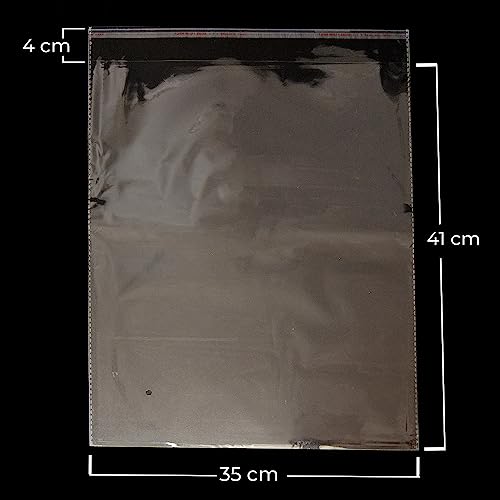 200 Sacs en Cellophane Transparents OPP pour Biscuits et Cartes