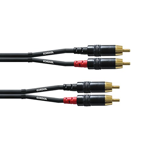 CORDIAL Kabel audio doppelt Rca 90 cm Kabel AUDIO Essentials RCA