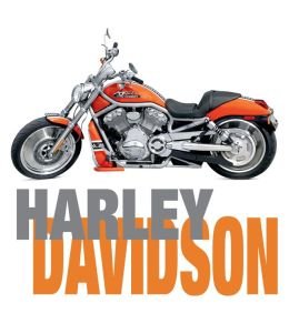 Hardcover Harley Davidson Book