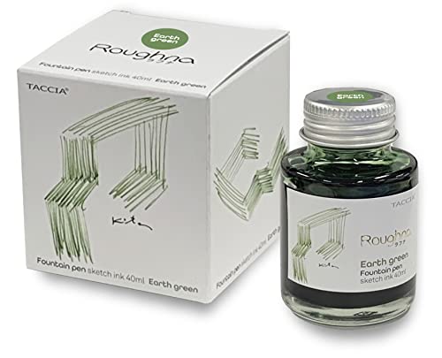 Nakabayashi TACCIA Encre stylo plume Vert terre pour carnets de notes et dessin Rafuna