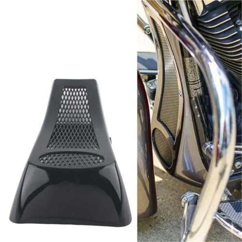 Couvercle cadre radiateur moto Softail 2000-2017 stoppe les débris