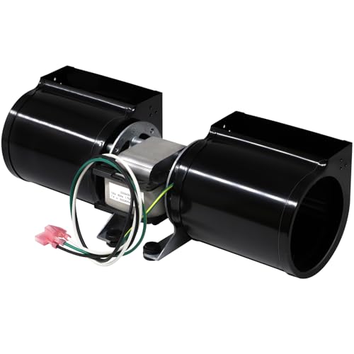 Hiorucet 812-4900 Convection Blower Fan for Quadrafire 1200i Classic Bay Insert, Castile, Contour, Santa Fe Pellet Stoves, for Quadrafire Wood &amp; Gas Stove 7100FP, Columbia Bay FS &amp; Insert, Garnet T