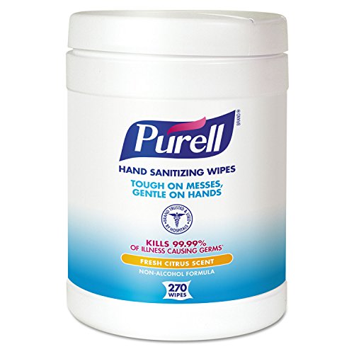 Purell 911306Ct Purell Sanitizing Wipes,270/Ct, White