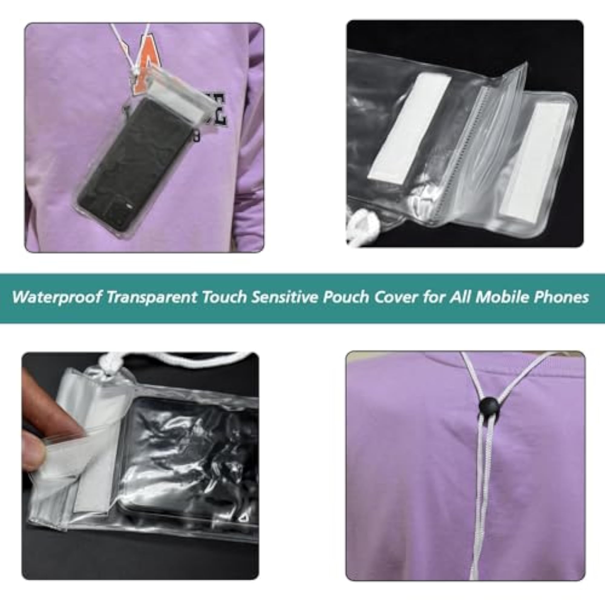 Stylish Waterproof Phone Pouch, Gift Idea