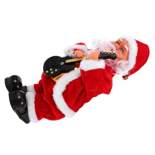 Abaodam Papai Noel Elétrico Brinquedos Musicais Kidcraft Playset Música Presente Mesa Decoração De C