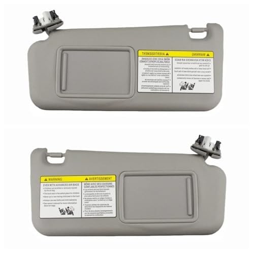 Osłona przeciwsłoneczna boczna, do Toyoty, do RAV4, 2006-2013 Panel przedniej osłony przeciwsłonecznej wnętrza samochodu z lusterkiem do makijażu, oświetleniem, osłoną przeciwsłoneczną 74320-4