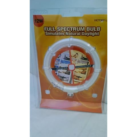 Full Spectrum Bulb - T4 12W 6400K - Simulates Natural Daylight Cover