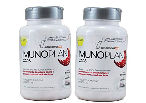 Imunidade Alta 2x Imunoplan Caps Nutrends 90 Cápsula Cada