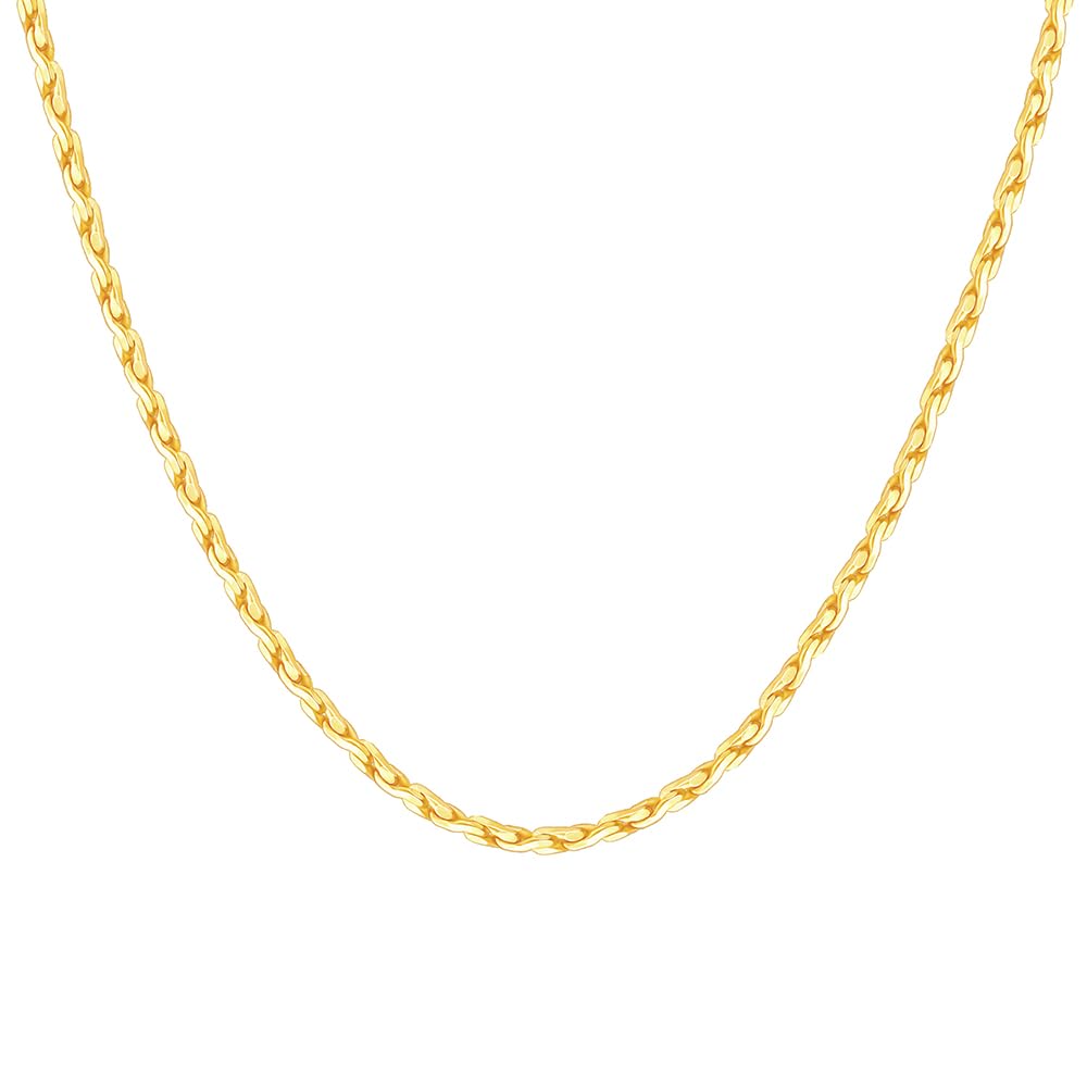 GIVA 925 Silver Golden Tranquil Waters Chain | Gifts for Women and Girls | With Certificate of Authenticity and 925 Stamp | 6 Months Warranty* (B0C8V8PPYX) Amazon Price History, Amazon Price Tracker