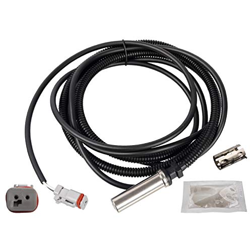 Image of Febi Bilstein 170587 ABS Sensor with sleeve and grease , 1 piece