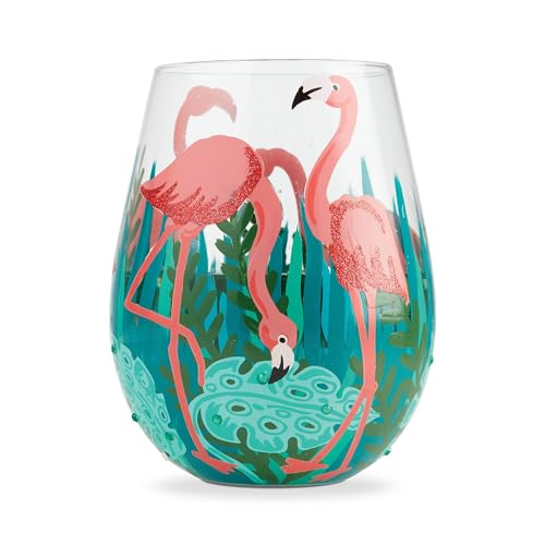 Enesco Lolita Fancy Flamingo Glass