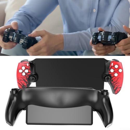 Carcasa ergonómica para Playstation Portal Protege y mejora tu experiencia de juego (negro)