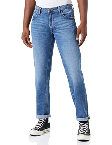 Lee Daren Zip Fly Jeans, Blu (Westlake), 38W / 34L...