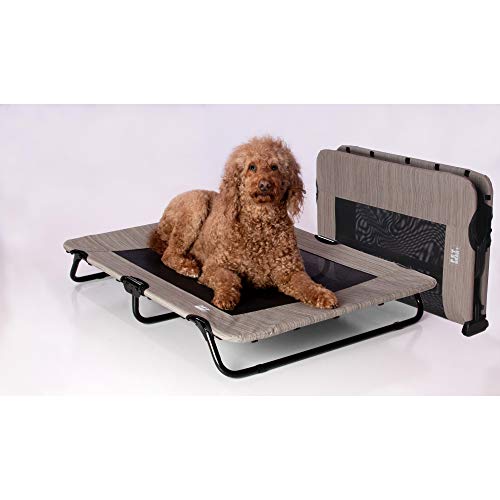 Pet Gear Lifestyle Pet Cot Elevated Bed | No Assembly Required | Premium
