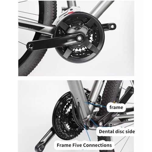 Pédalier VTT de précision à trou carré ergonomique et durable - 5