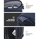 Tolaccea Travel Backpack Carry On 40L, Laptop Backpack with 3 Packing Cubes, Flight Approved Duffel Luggage Bag for Men Women, Water-resistant Large Business Rucksack Daypack, Fits 15.6" Laptop, Navy - Image 5