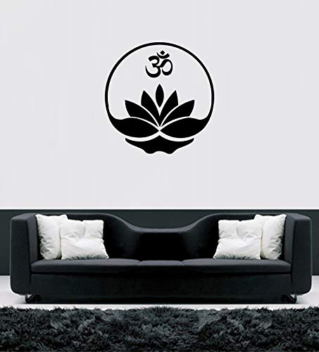 Crown Decals sage Going to Meditation Pose with Sign of om Chakra self Adhesive Decals Decorative Wall Sticker (PVC Vinyl Black Declas) Size 50 x100 cm (B092MBRW1S) Amazon Price History, Amazon Price Tracker
