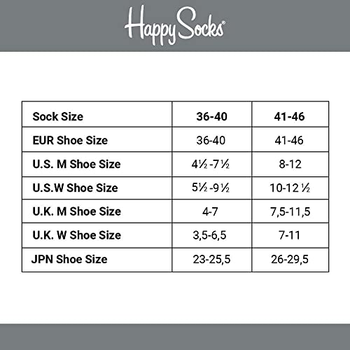 Happy Socks Ribbed Embroidery Smiley Sock Calzini