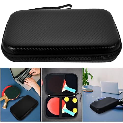 Estuche portátil de ping pong organizador reutilizable resistente VANZACK 4