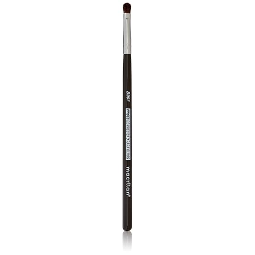 Macrilan Pincel Profissional De Precisão Para Olhos - Linha B - B907