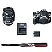 Canon EOS Rebel T7 DSLR Travel Bundle with 58mm 2X Telephoto, Wide Angle Lens + Two Lexar 633x 64GB Video Memory Cards + Compact Monopod + Table Tripod+ Filter Kit + Extra Battery + Padded Camera Bag+
